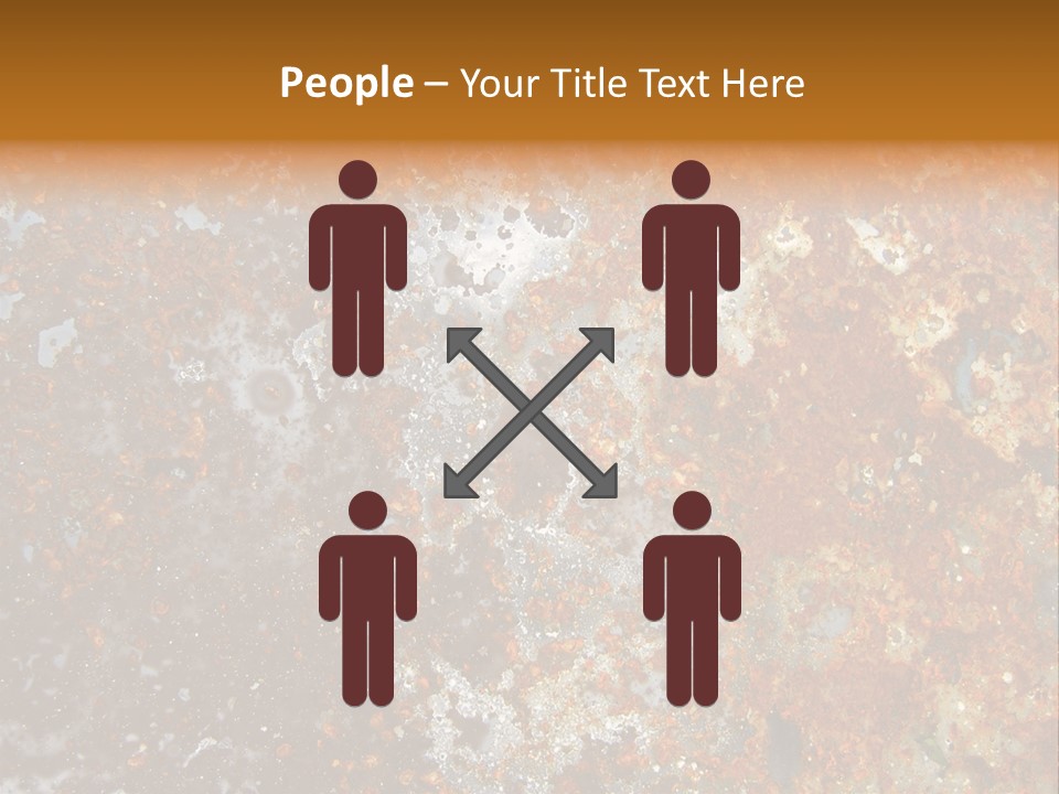Rough Rust Corrosion PowerPoint Template