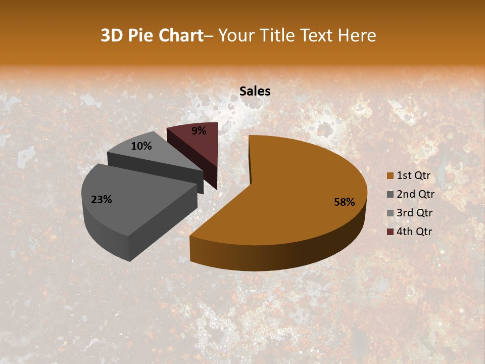 Rough Rust Corrosion PowerPoint Template