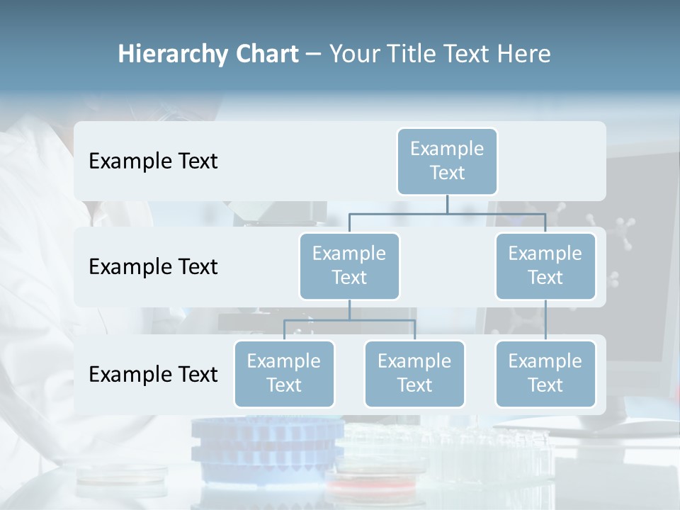 Liquid Molecule Chemist PowerPoint Template