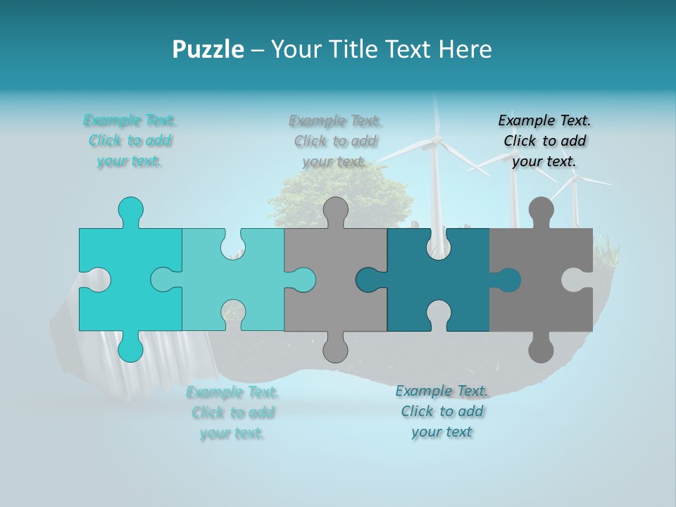 Sky Pollute Illuminate PowerPoint Template