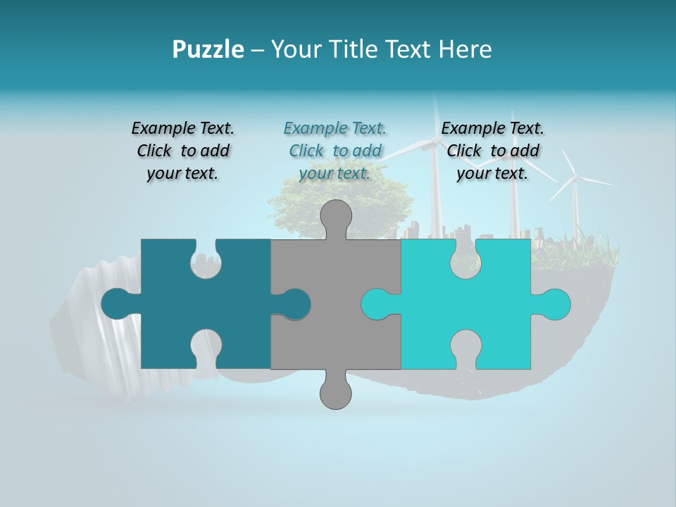 Sky Pollute Illuminate PowerPoint Template