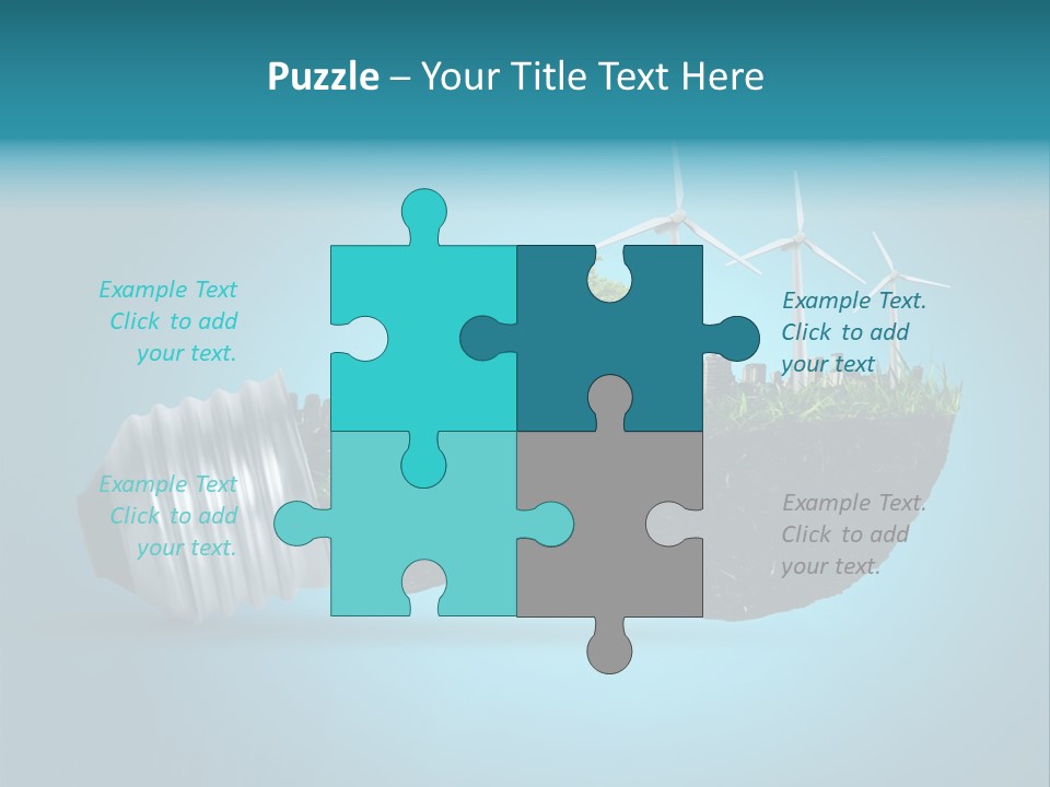 Sky Pollute Illuminate PowerPoint Template