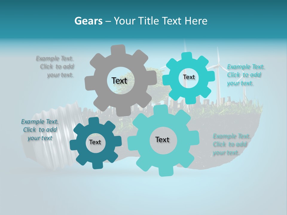 Sky Pollute Illuminate PowerPoint Template