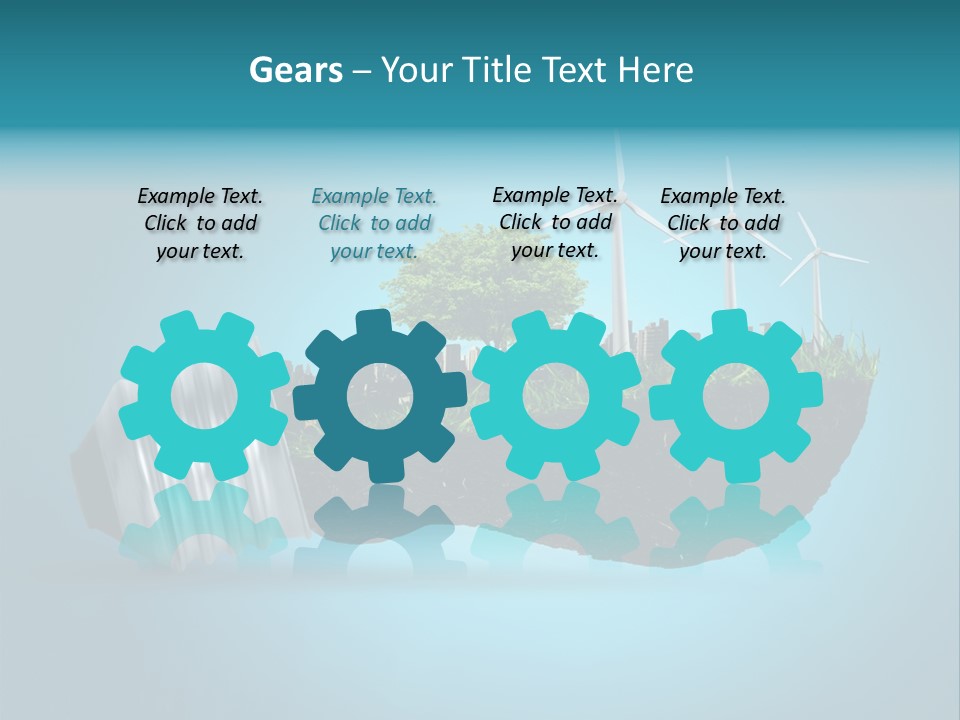 Sky Pollute Illuminate PowerPoint Template