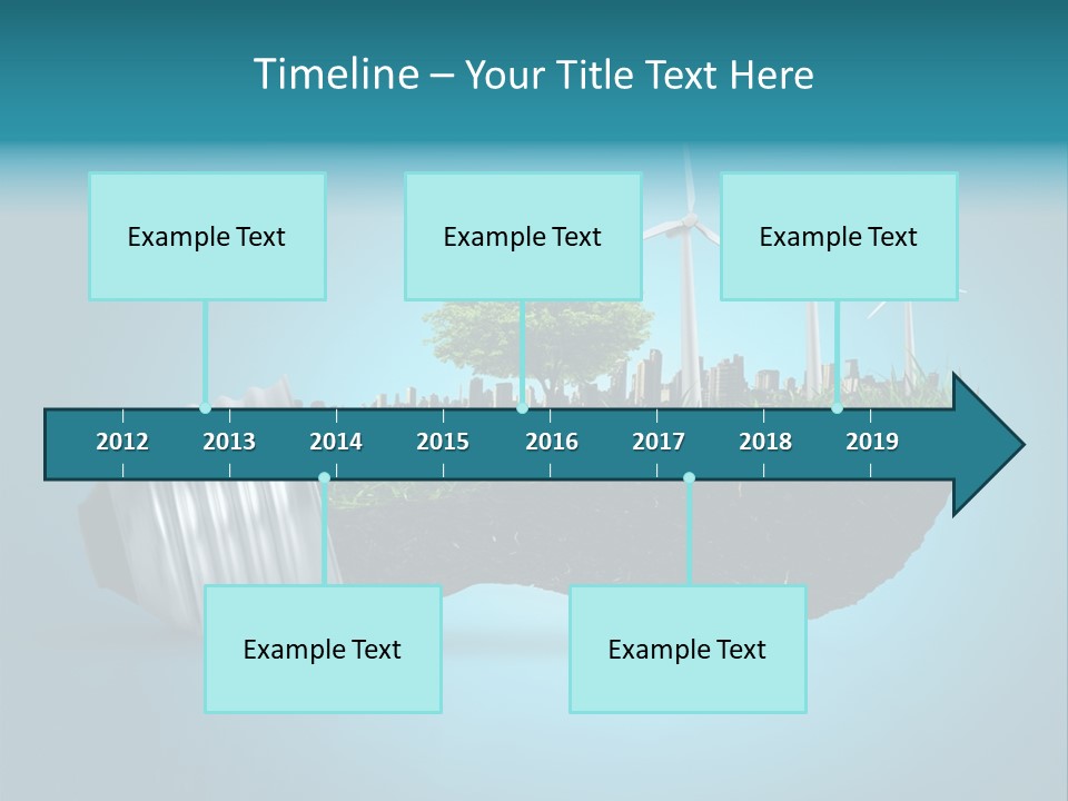 Sky Pollute Illuminate PowerPoint Template
