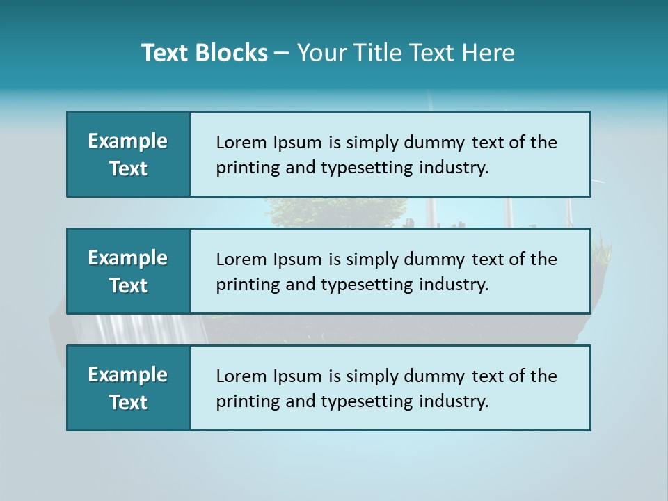 Sky Pollute Illuminate PowerPoint Template