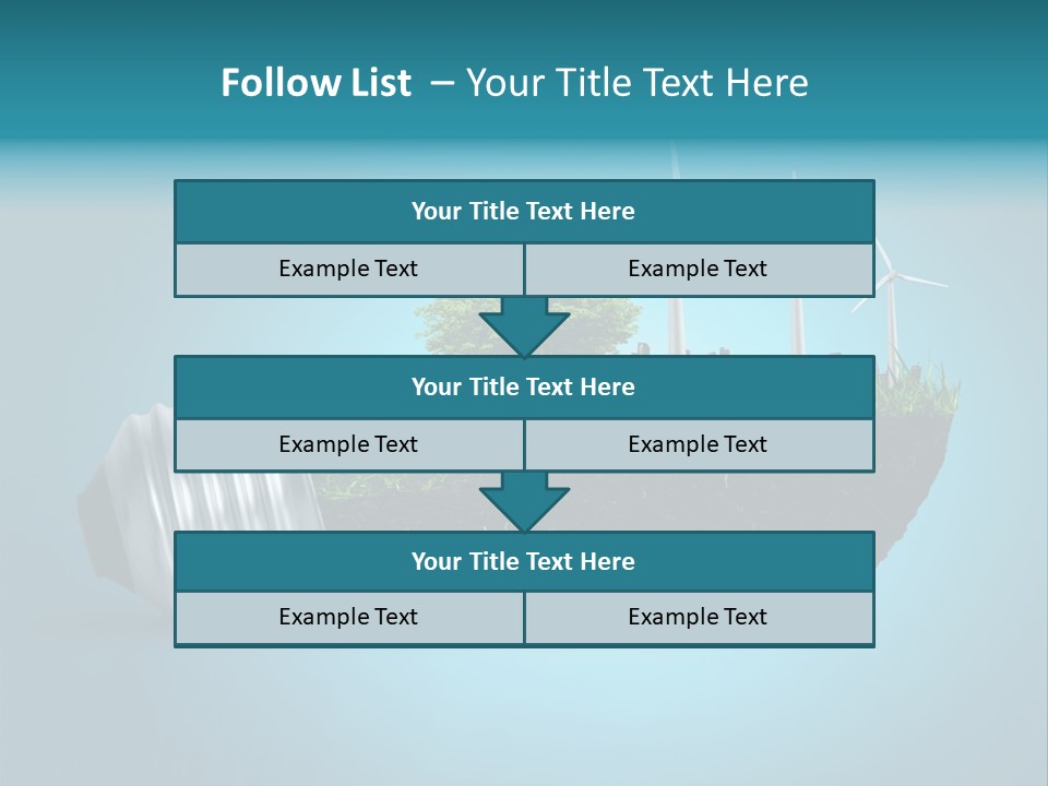 Sky Pollute Illuminate PowerPoint Template