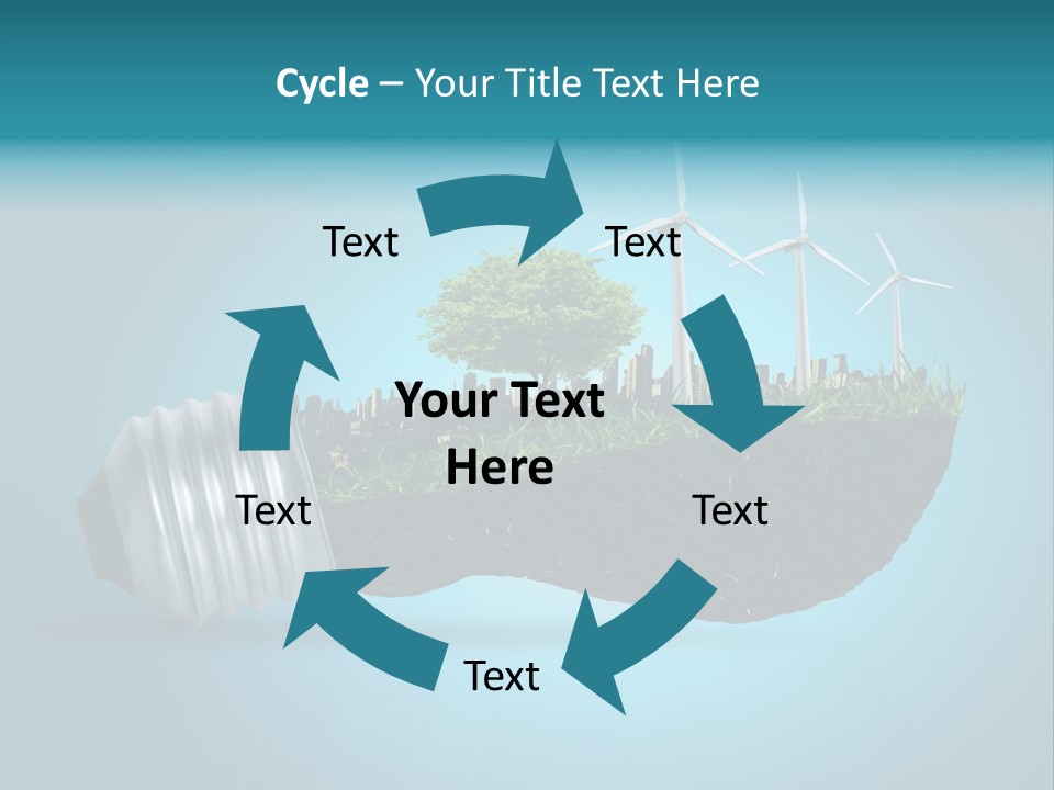 Sky Pollute Illuminate PowerPoint Template