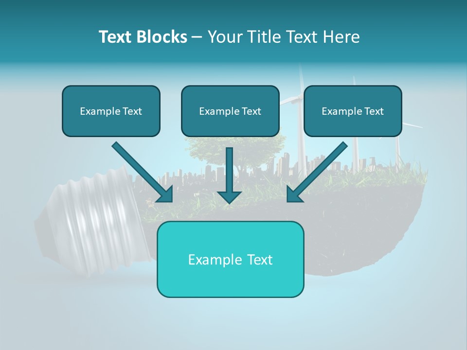 Sky Pollute Illuminate PowerPoint Template