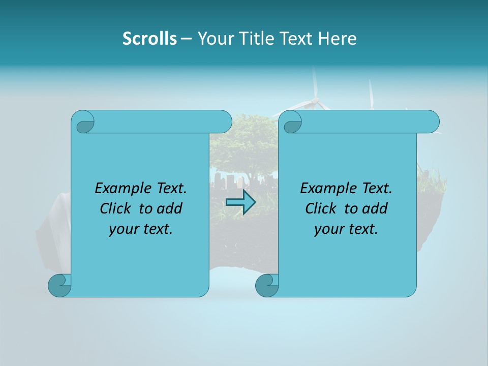 Sky Pollute Illuminate PowerPoint Template
