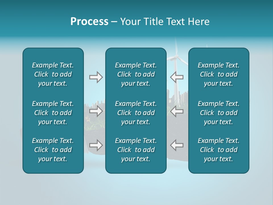 Sky Pollute Illuminate PowerPoint Template