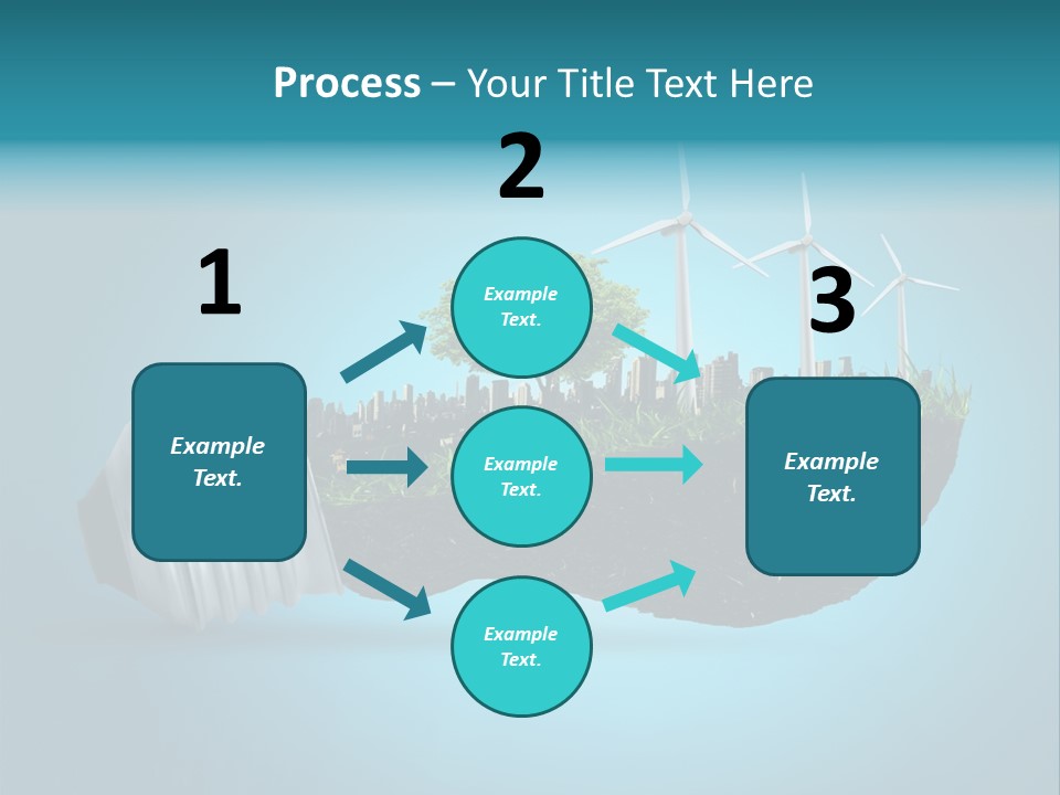 Sky Pollute Illuminate PowerPoint Template
