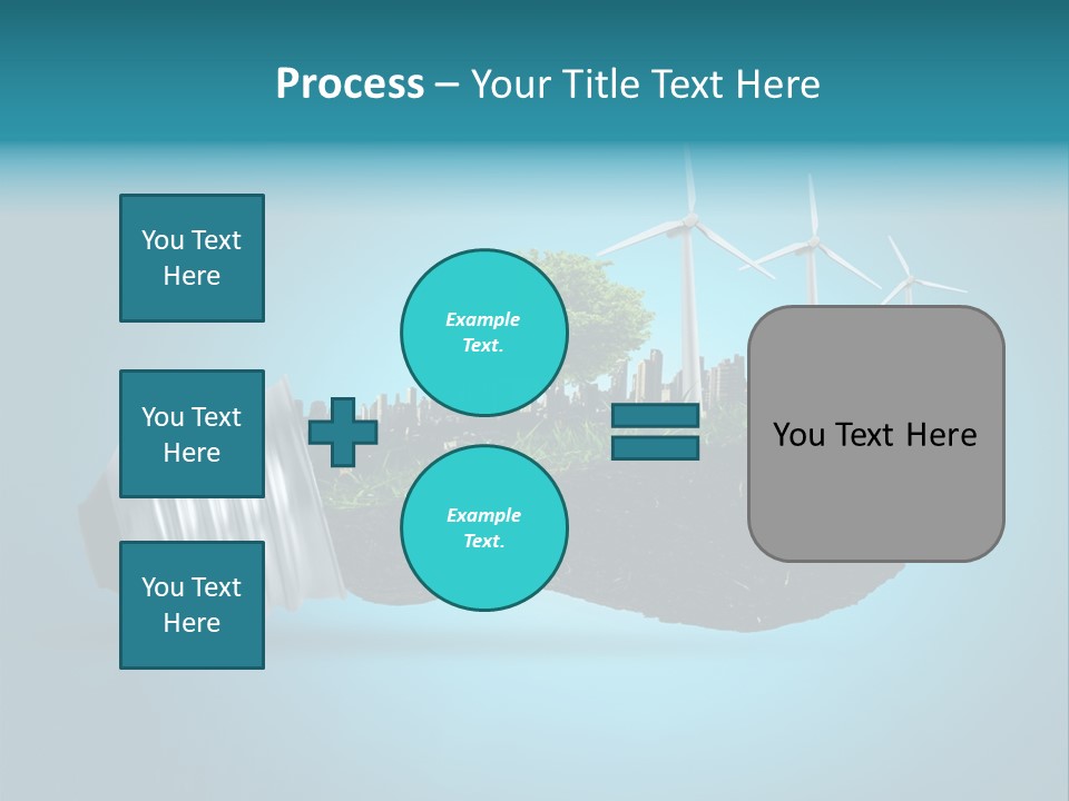 Sky Pollute Illuminate PowerPoint Template