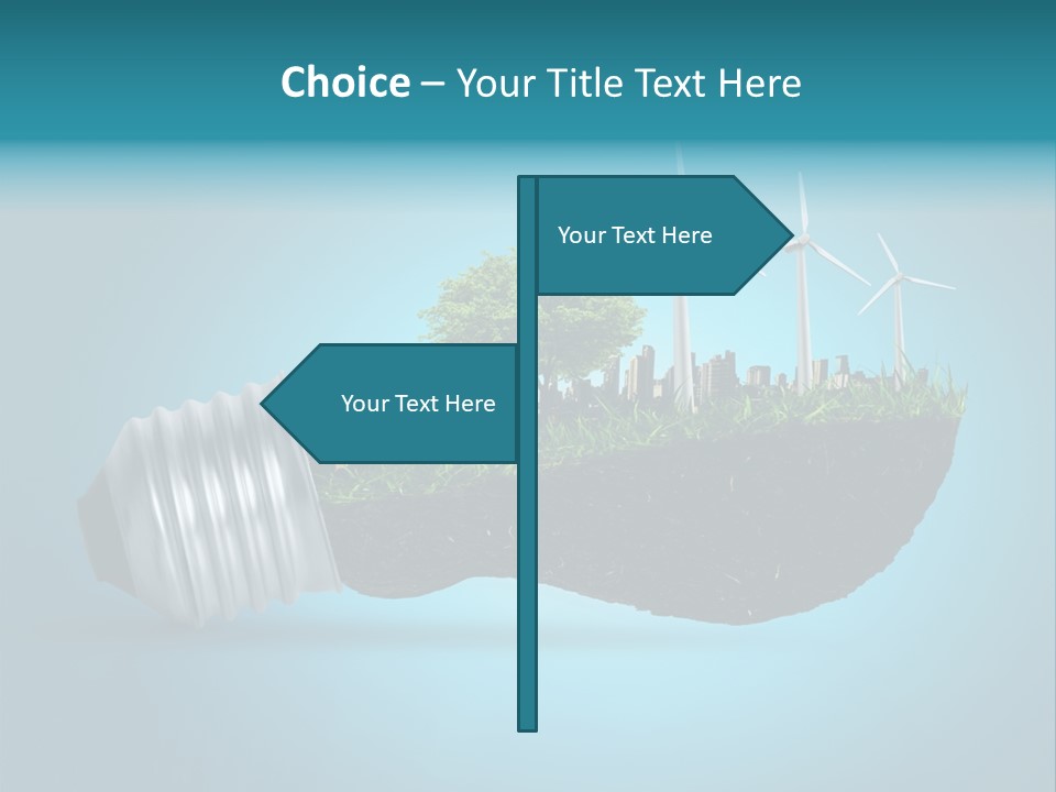 Sky Pollute Illuminate PowerPoint Template