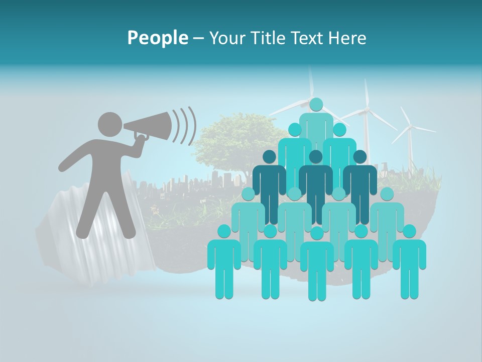 Sky Pollute Illuminate PowerPoint Template