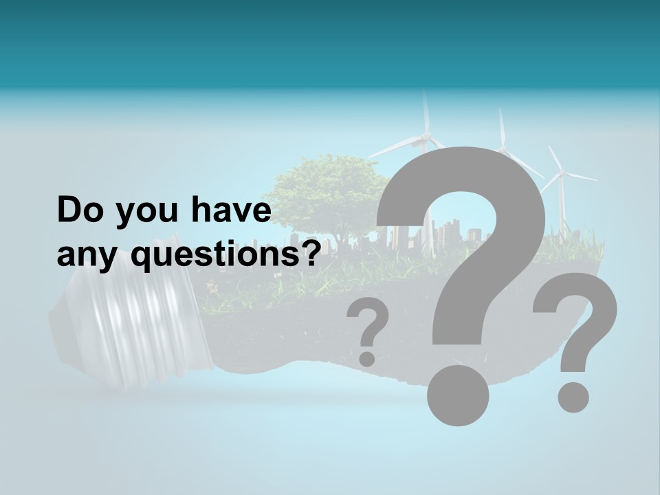 Sky Pollute Illuminate PowerPoint Template