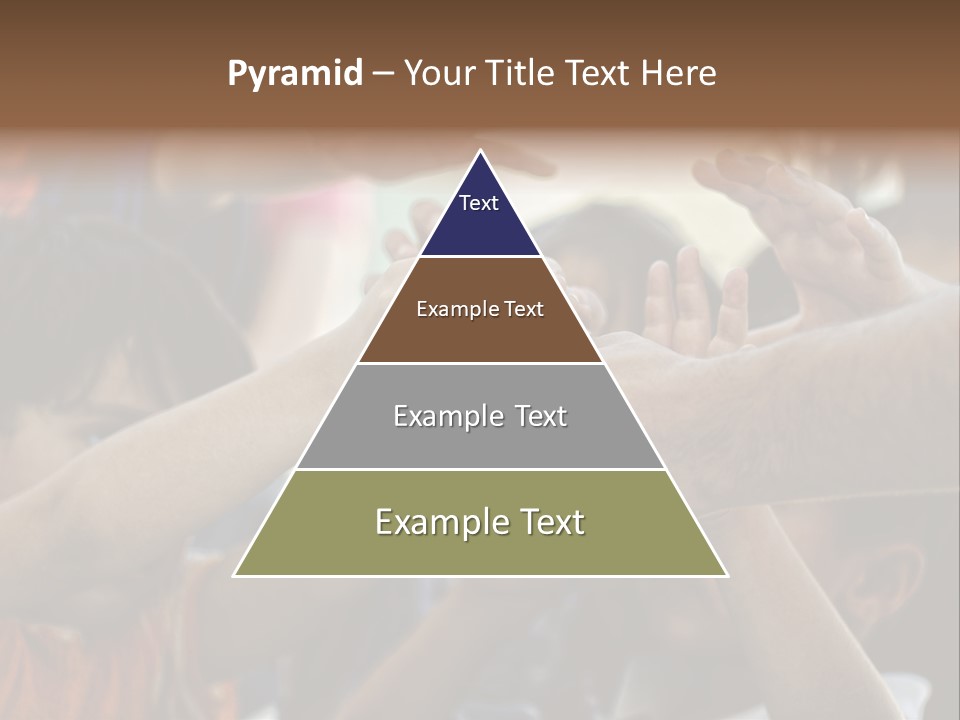 Slum Orange Homeless PowerPoint Template