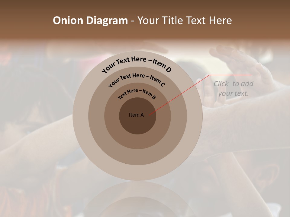 Slum Orange Homeless PowerPoint Template