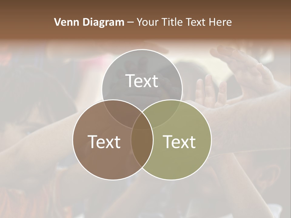 Slum Orange Homeless PowerPoint Template