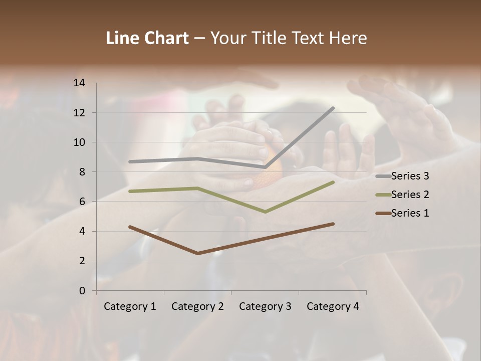 Slum Orange Homeless PowerPoint Template