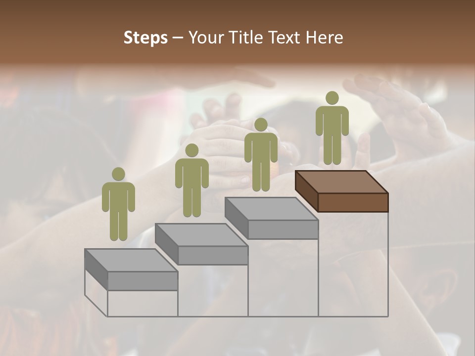 Slum Orange Homeless PowerPoint Template