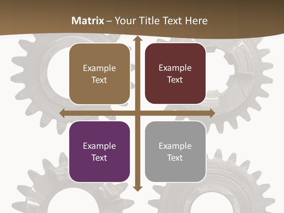 Mechanic Rusty Metal PowerPoint Template