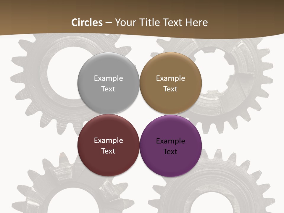 Mechanic Rusty Metal PowerPoint Template