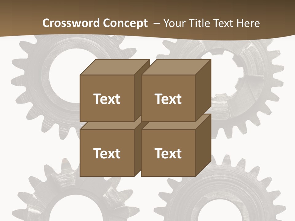 Mechanic Rusty Metal PowerPoint Template
