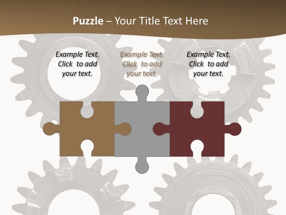 Mechanic Rusty Metal PowerPoint Template