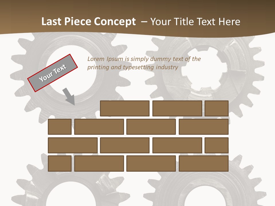 Mechanic Rusty Metal PowerPoint Template