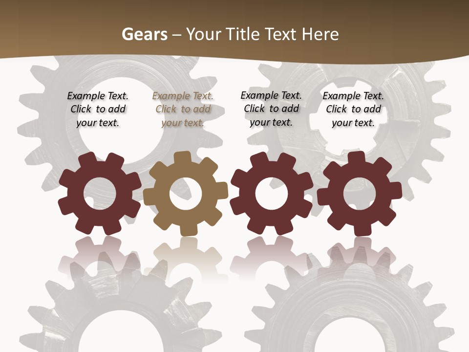 Mechanic Rusty Metal PowerPoint Template