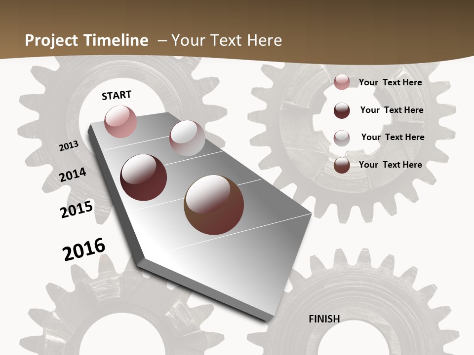 Mechanic Rusty Metal PowerPoint Template