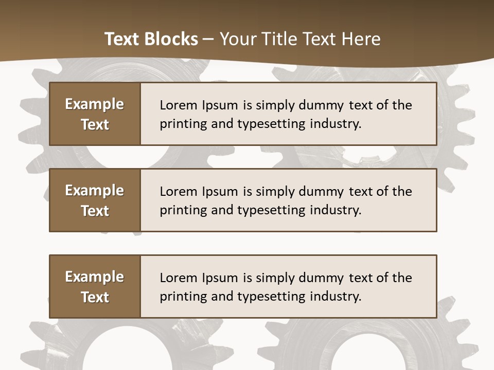 Mechanic Rusty Metal PowerPoint Template