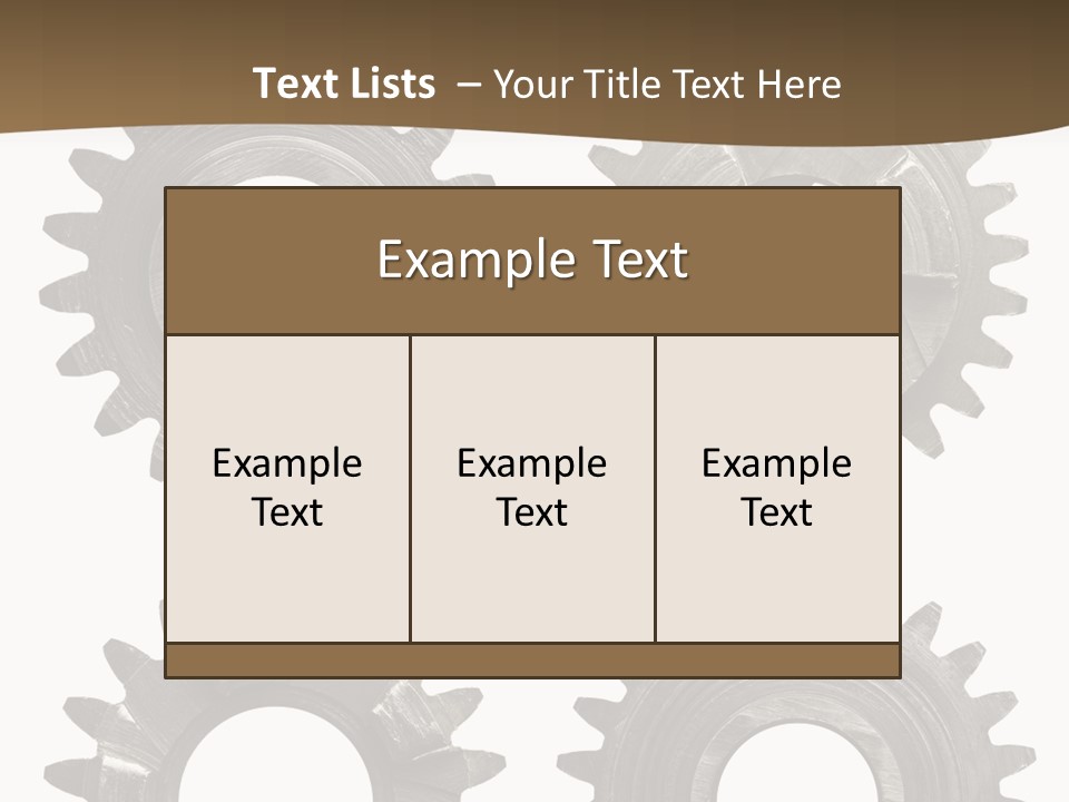 Mechanic Rusty Metal PowerPoint Template