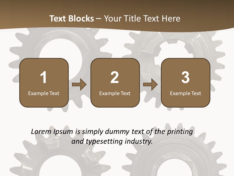 Mechanic Rusty Metal PowerPoint Template