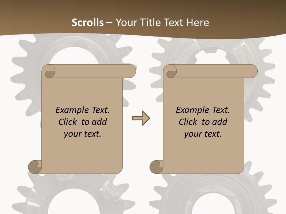 Mechanic Rusty Metal PowerPoint Template