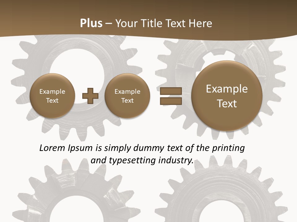 Mechanic Rusty Metal PowerPoint Template