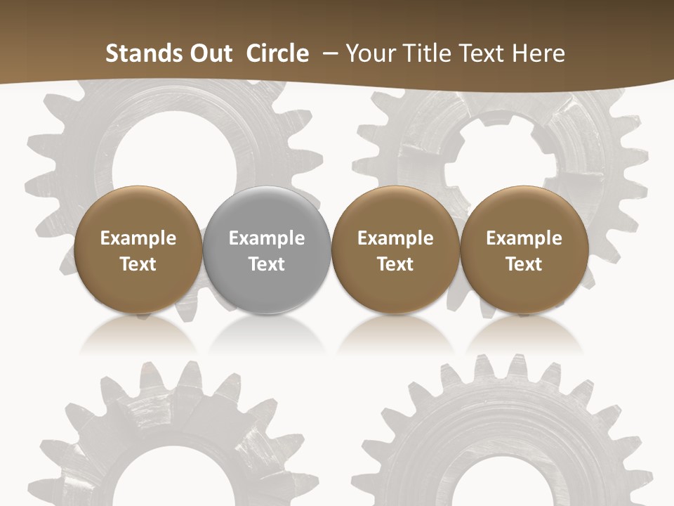 Mechanic Rusty Metal PowerPoint Template