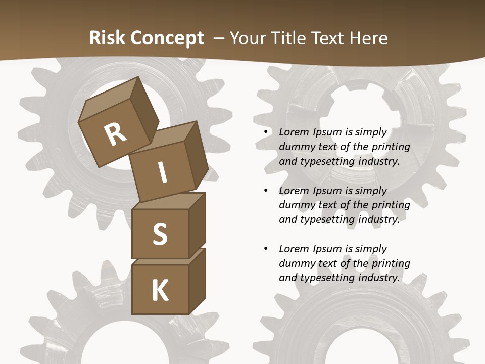 Mechanic Rusty Metal PowerPoint Template