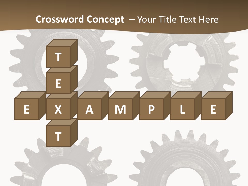 Mechanic Rusty Metal PowerPoint Template