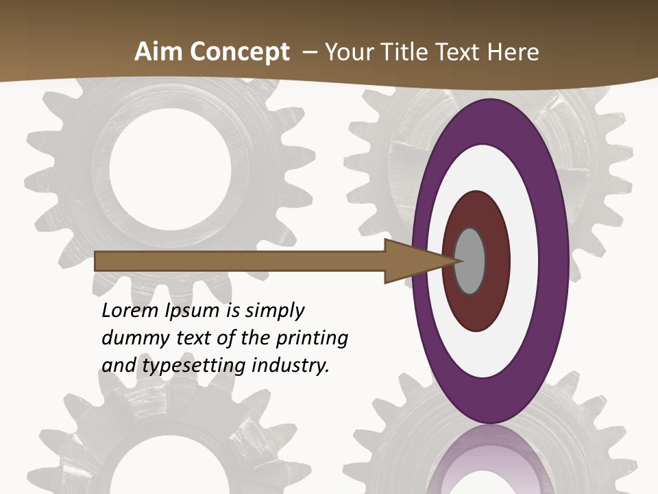 Mechanic Rusty Metal PowerPoint Template