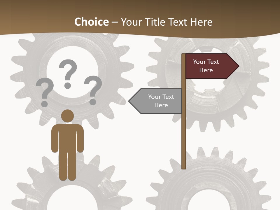 Mechanic Rusty Metal PowerPoint Template
