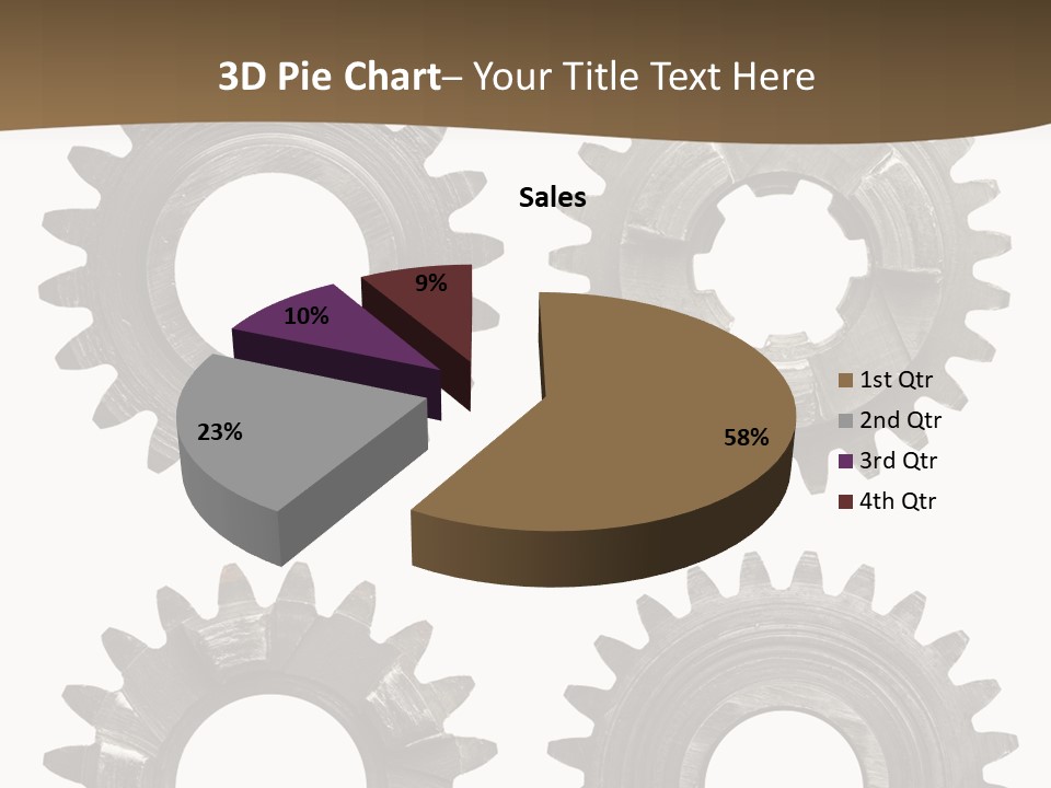 Mechanic Rusty Metal PowerPoint Template