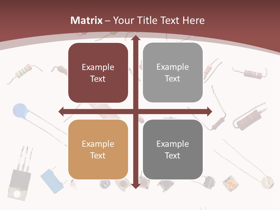 Energy Copper Resistor PowerPoint Template