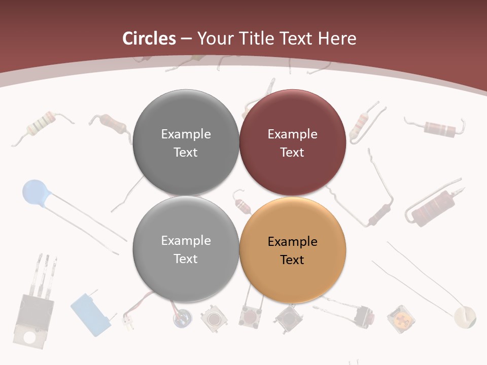 Energy Copper Resistor PowerPoint Template