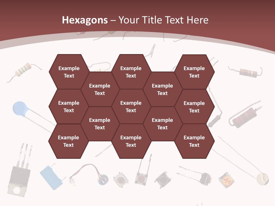Energy Copper Resistor PowerPoint Template