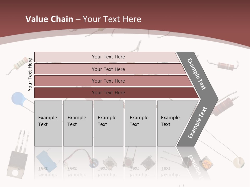Energy Copper Resistor PowerPoint Template