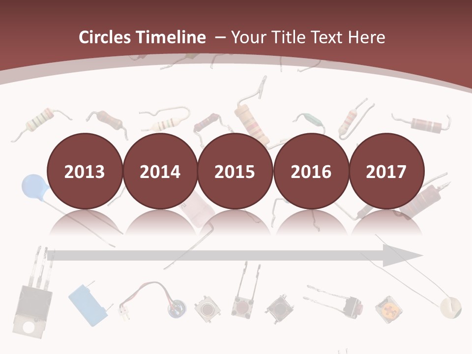 Energy Copper Resistor PowerPoint Template