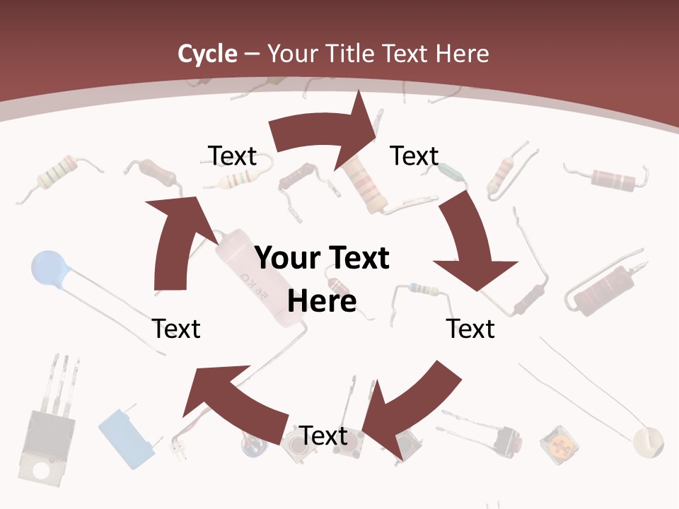 Energy Copper Resistor PowerPoint Template