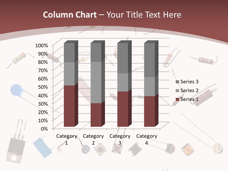 Energy Copper Resistor PowerPoint Template